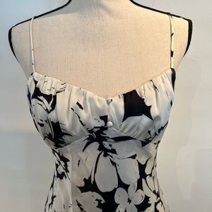 Zara tropical maxi dress sz M